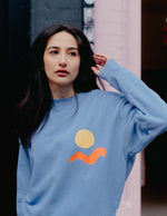 Womens Everyday Crew - The Calm Wave