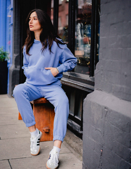Womens Track Joggers - Blue
