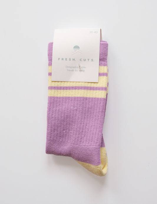 Purple Sports Sock