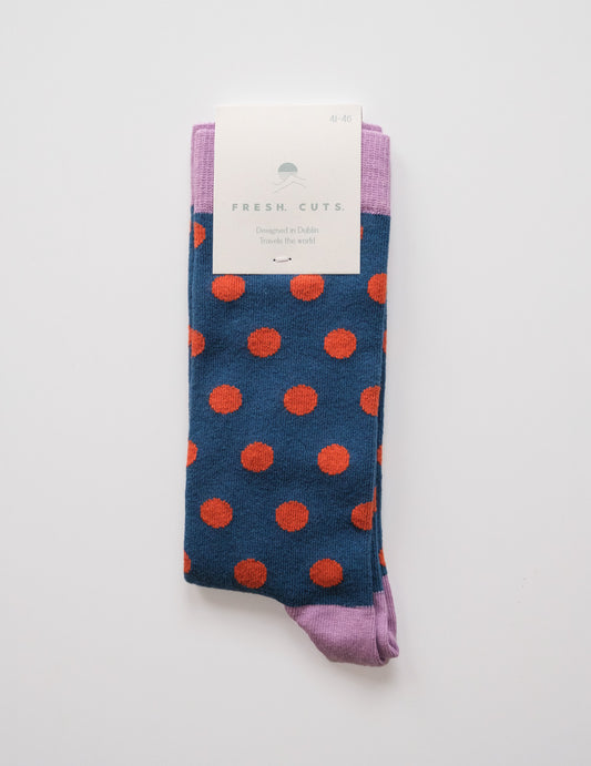 Polka Dot Casual Sock