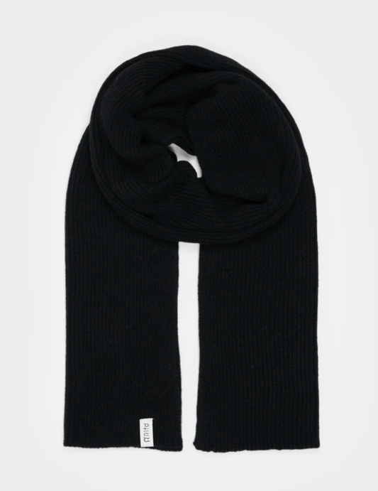 Sciarpa Cashmere Rigenerato Federico - Nero Ardesia