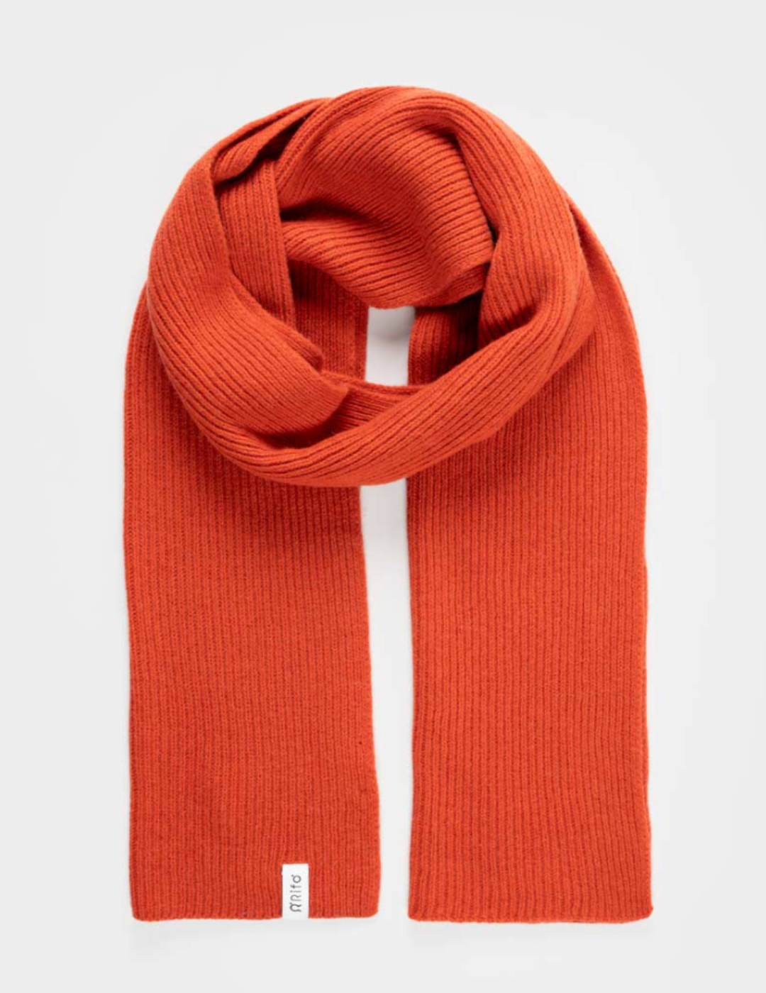 Sciarpa Cashmere Rigenerato Federico - Arancio Siena