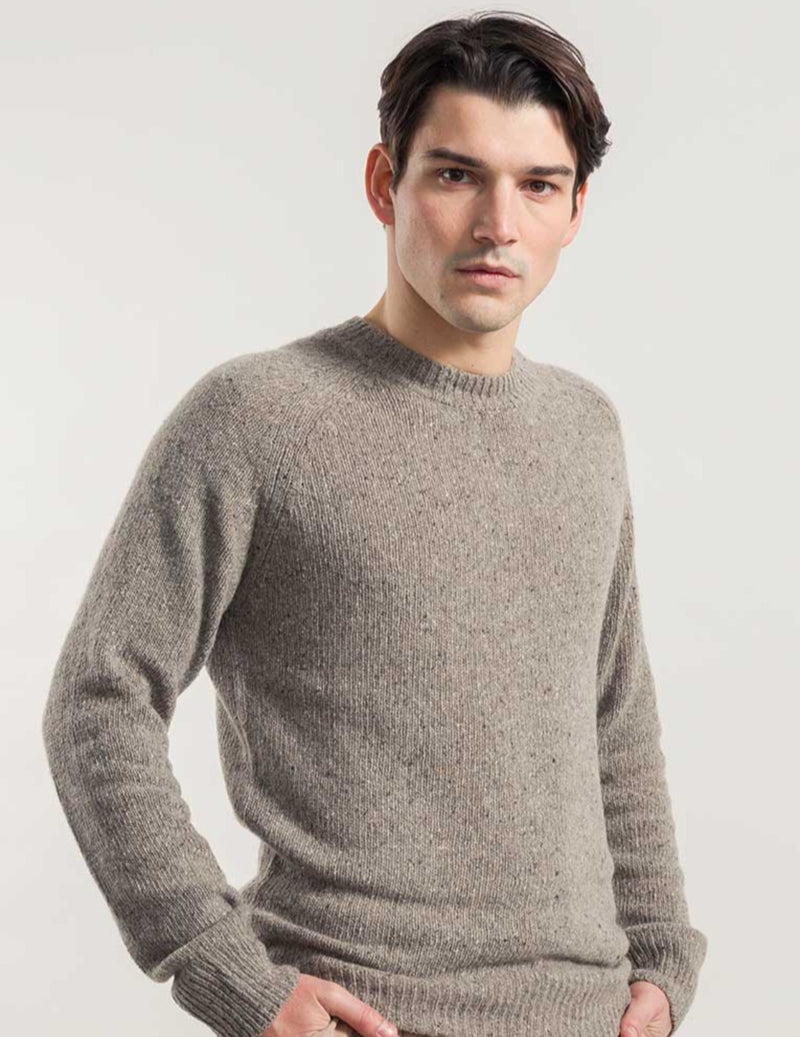 Unisex Recycled Cashmere Sweater Alfredo