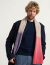 Recycled Cashmere Scarf Fenice - Rosa-Violet