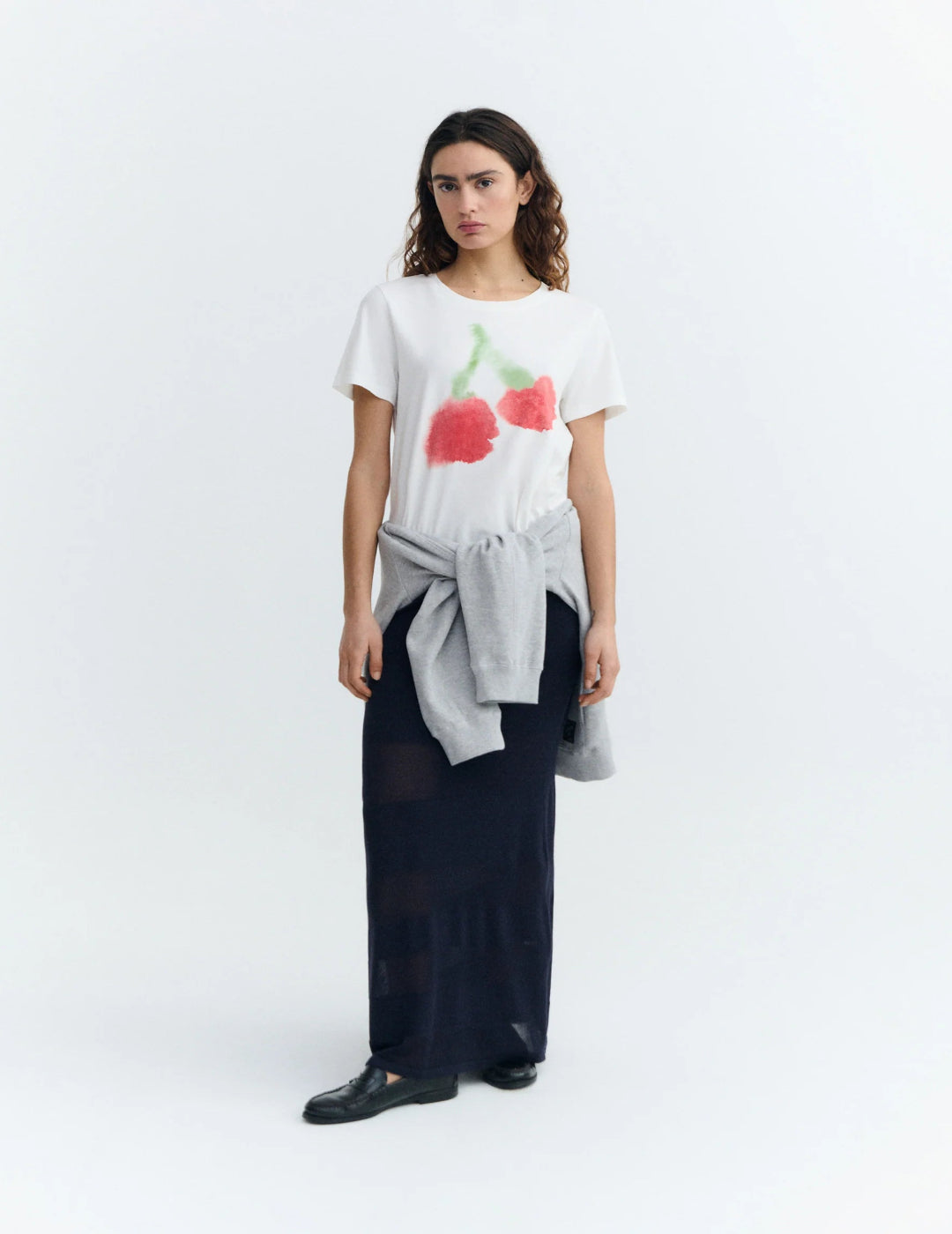 BLURRY CHERRY IDA TEE