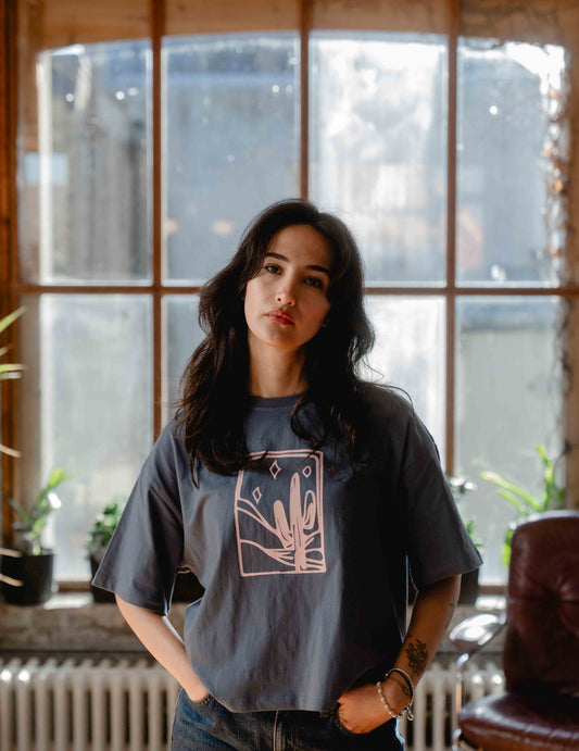 Oversized Tee - Cactus