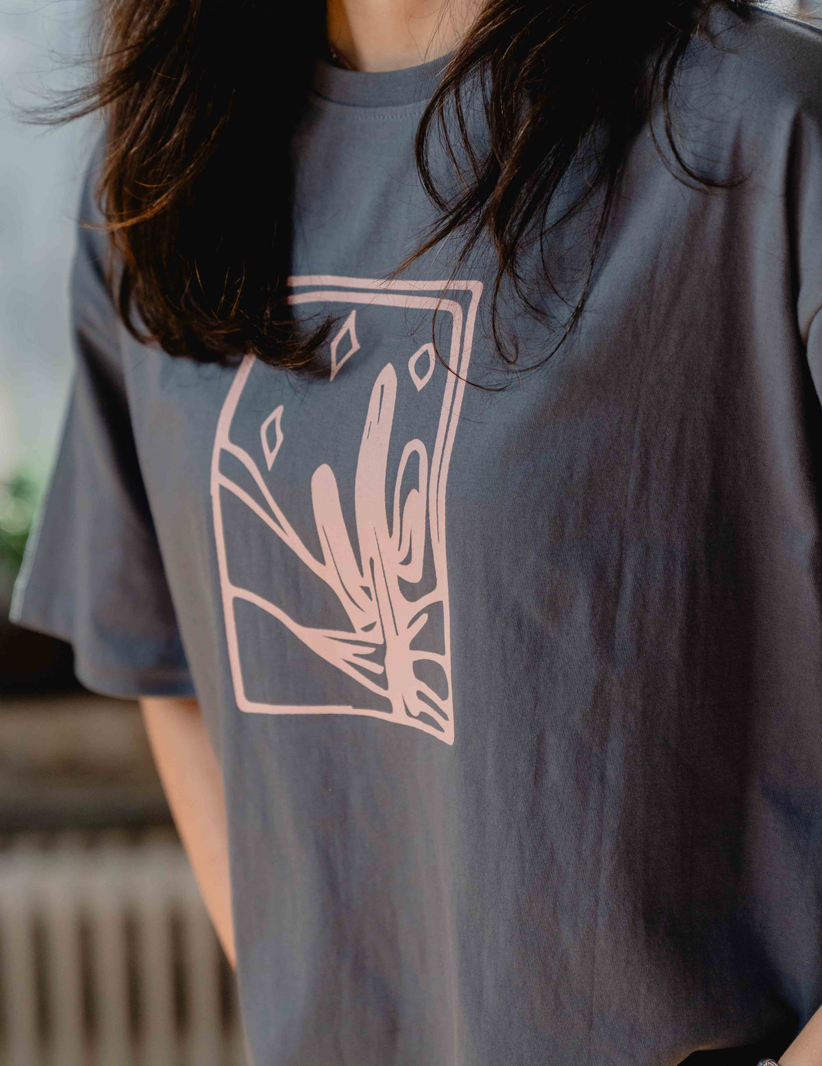 Oversized Tee - Cactus