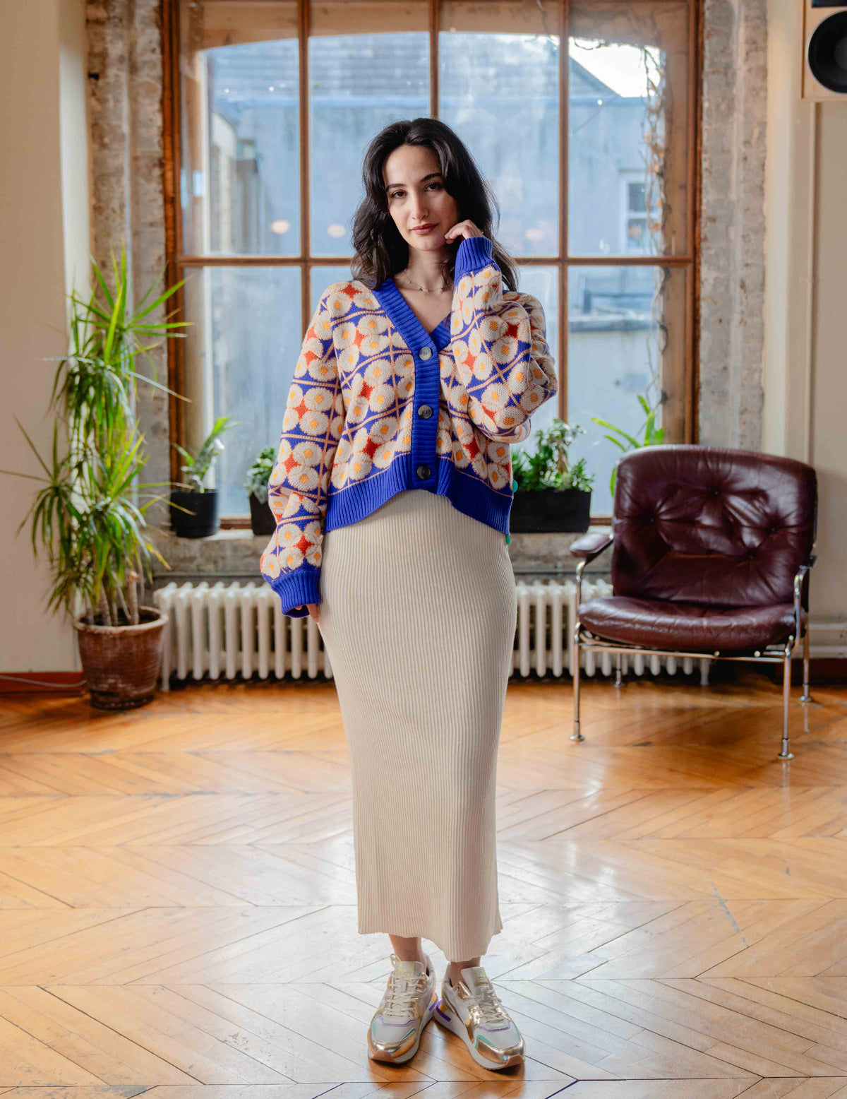 Fresh Knit Cardigan - Multi Coloured