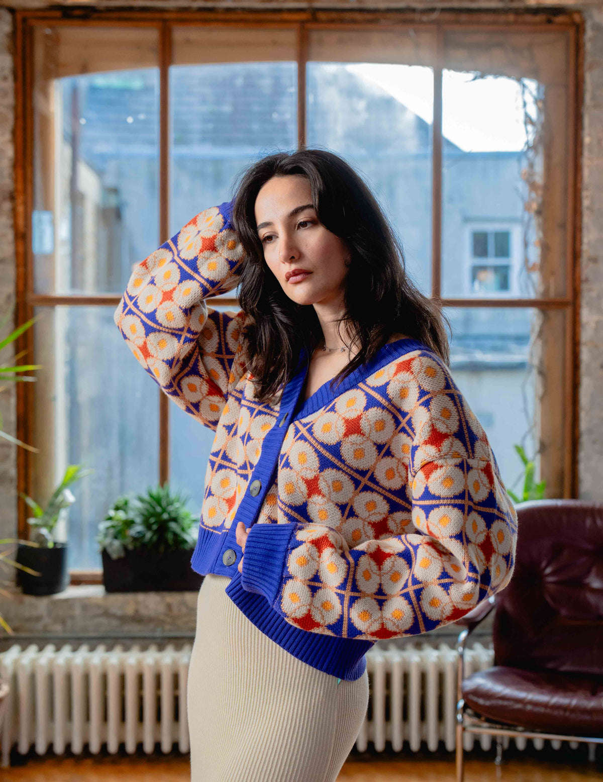 Fresh Knit Cardigan - Multi Coloured