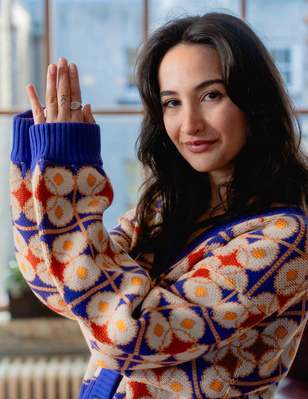 Fresh Knit Cardigan - Multi Coloured