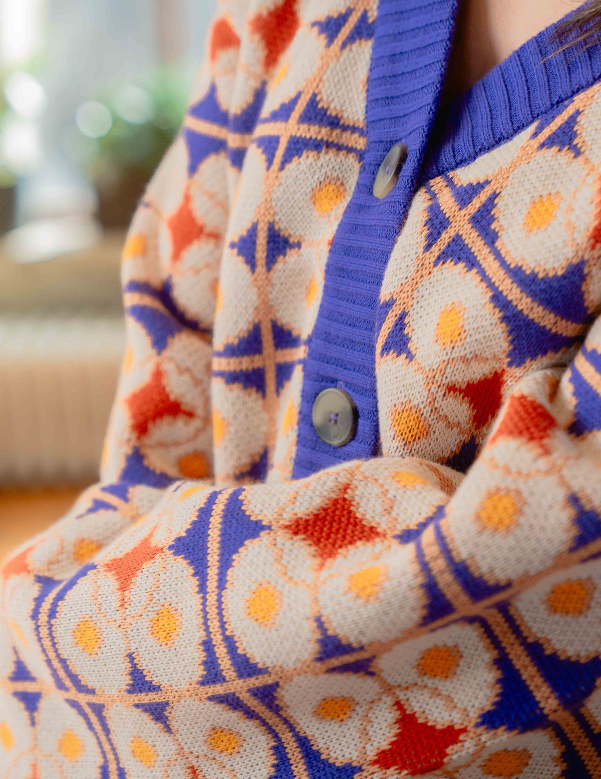 Fresh Knit Cardigan - Multi Coloured