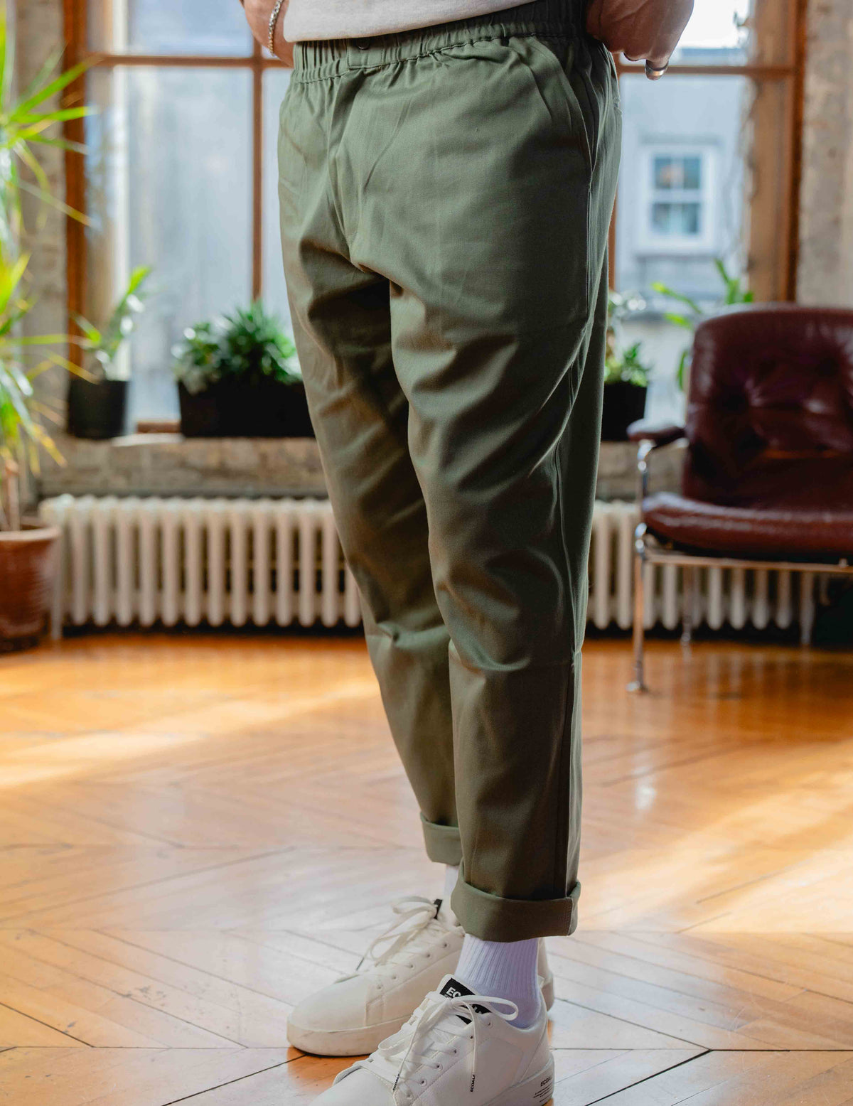 Fresh Relaxed Chinos - Green