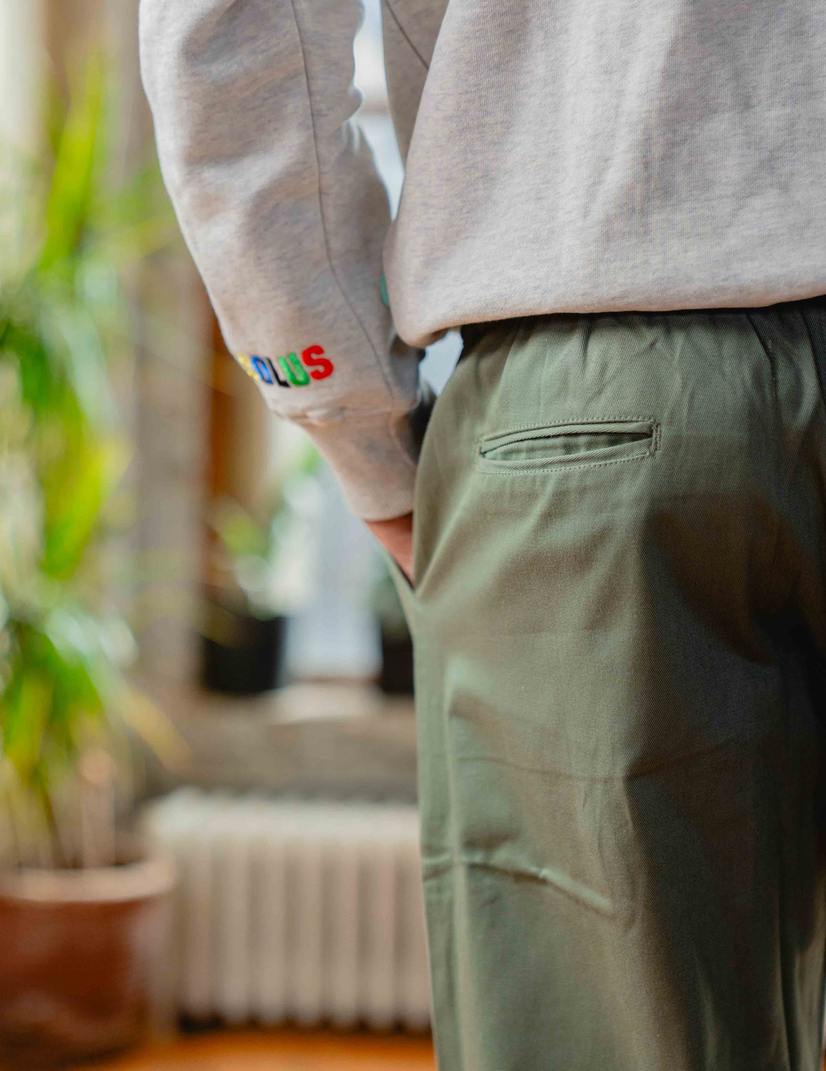 Fresh Relaxed Chinos - Green