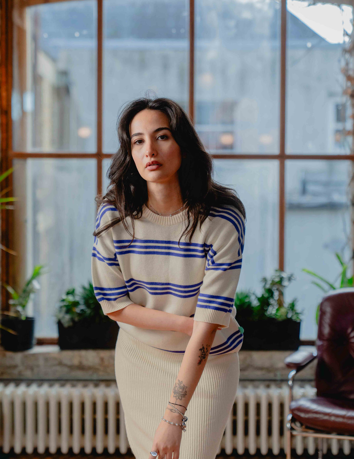 Fresh Knit Tee - Stripe