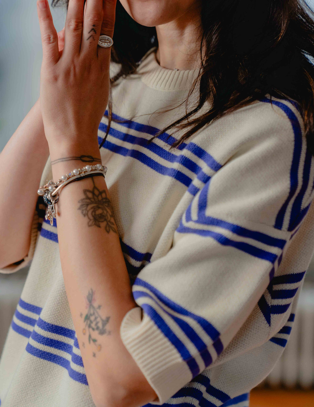 Fresh Knit Tee - Stripe