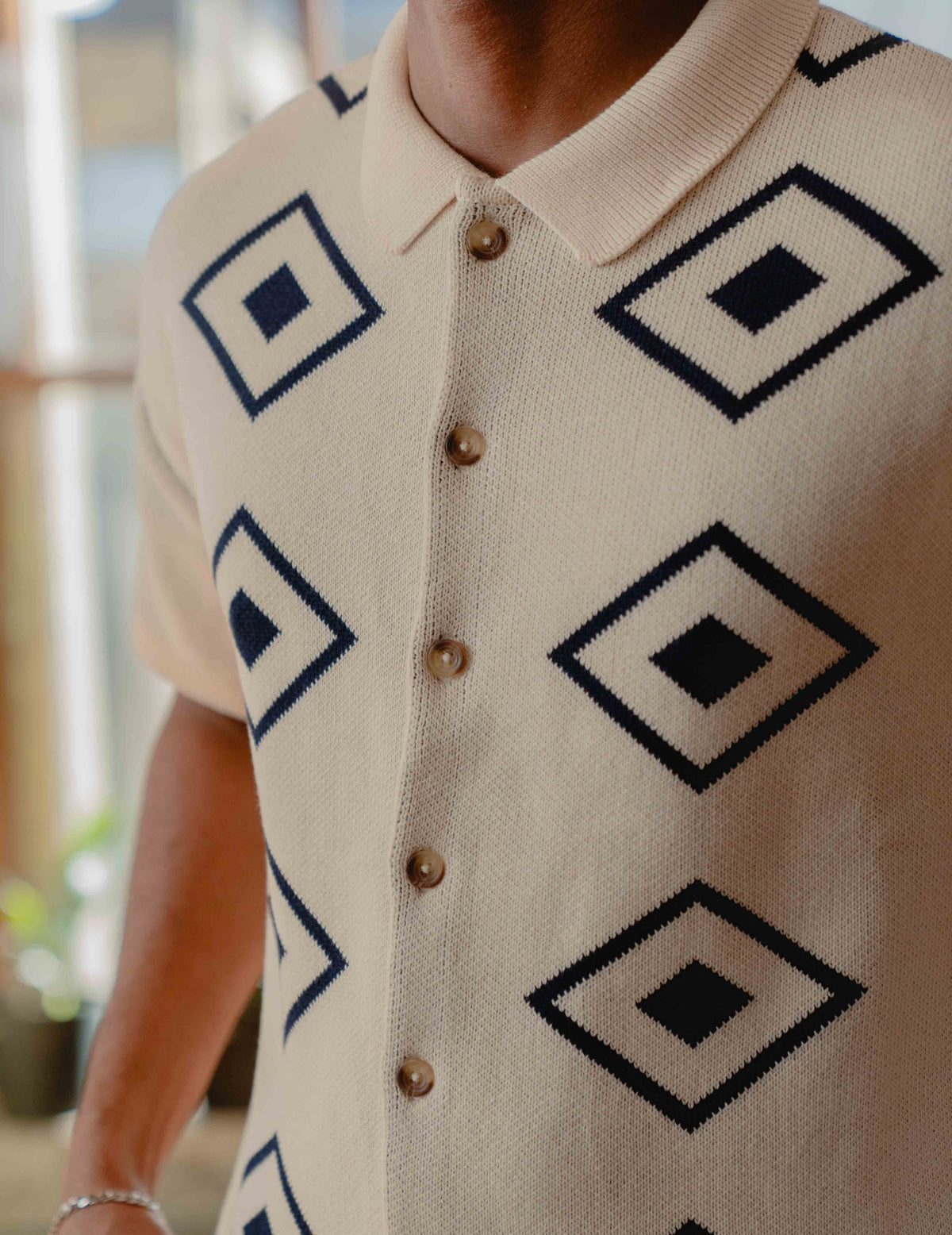 Fresh Knit Shirt - Diamond