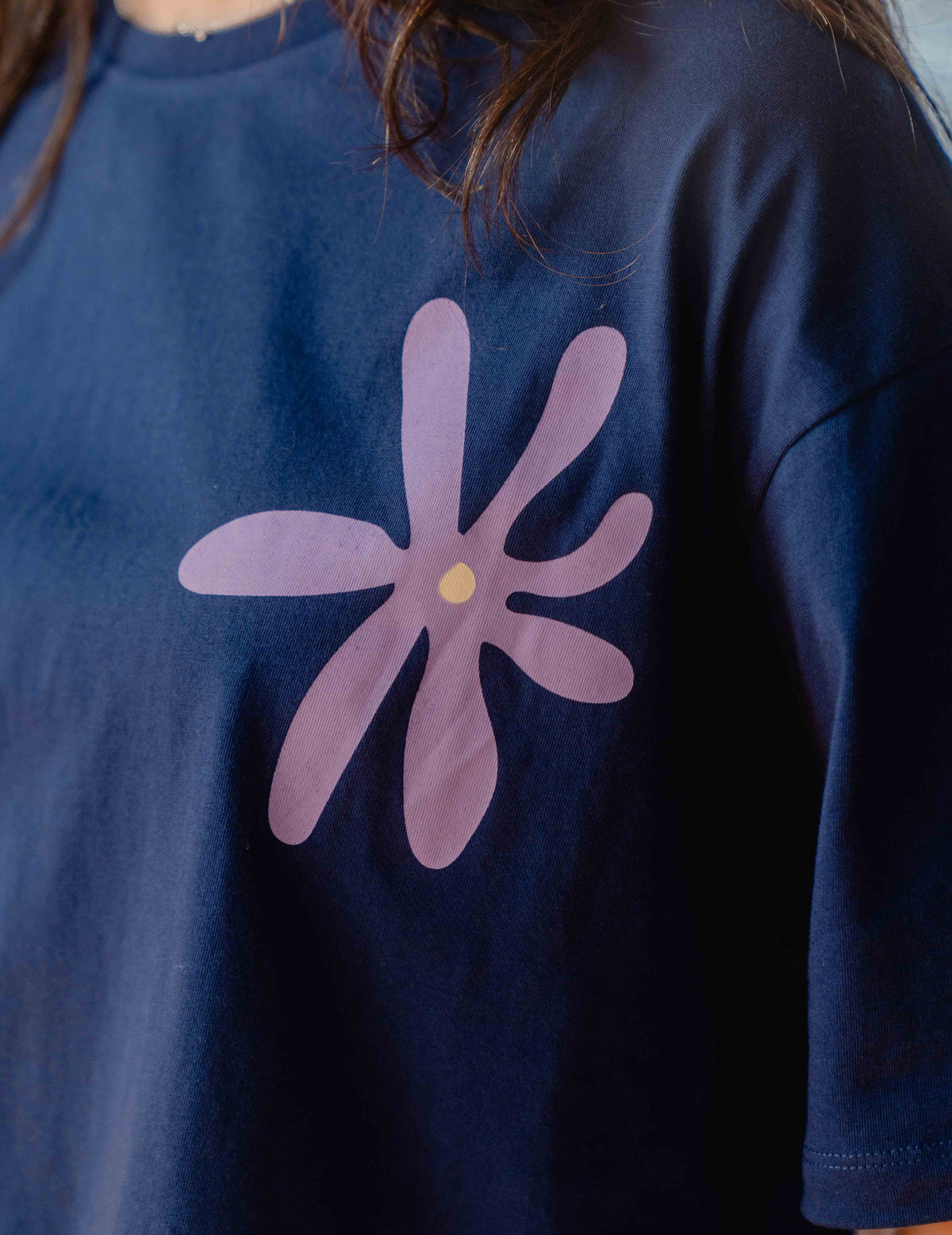 Oversized Tee - Flower
