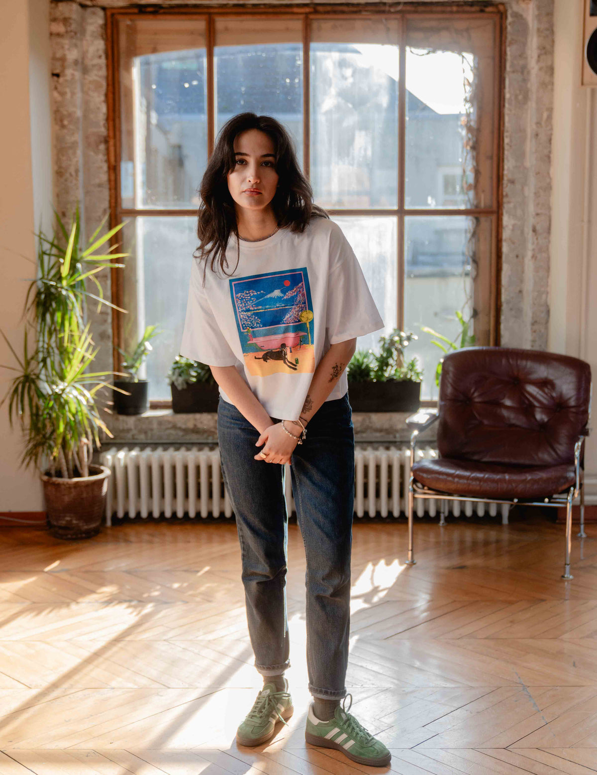 Oversized Tee - Enda Burke Bobo