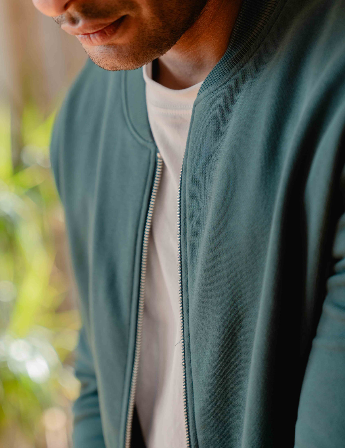 Everyday Zip Jacket - Pine Green