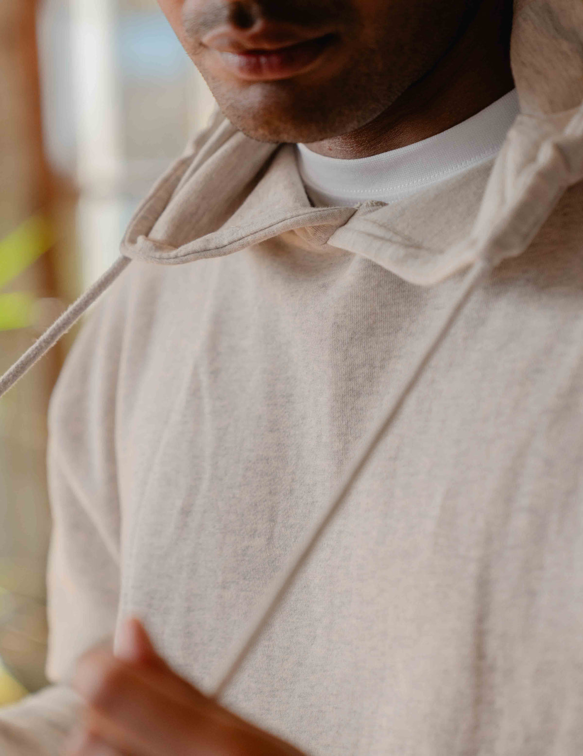 Castle Hood - Ecru Grey