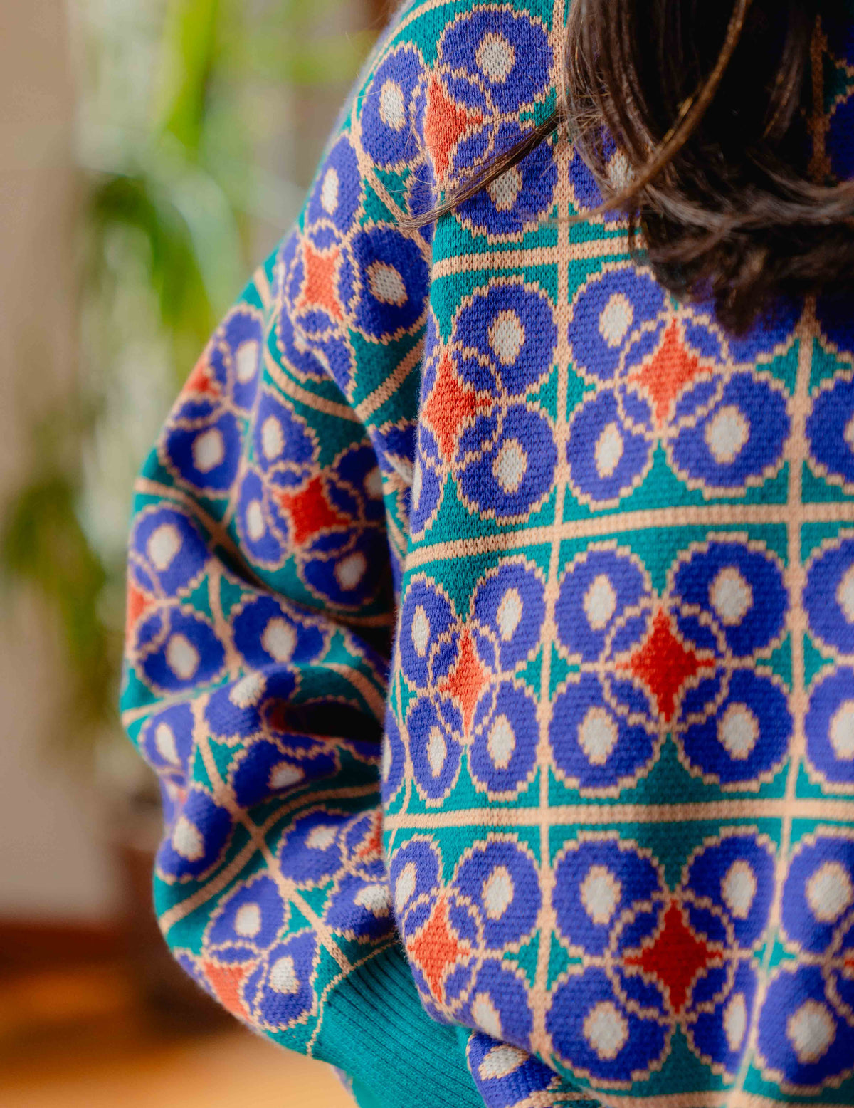 Fresh Heavy Knit Crew - Multi Coloured