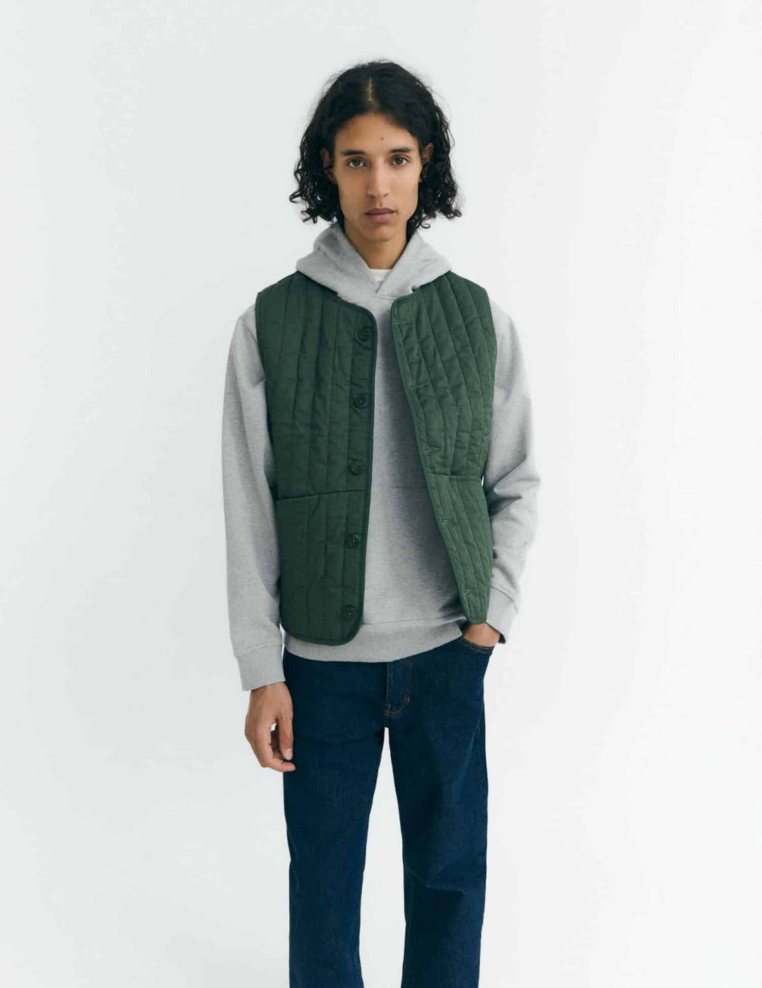 DARK EUCALIPTUS JON VEST
