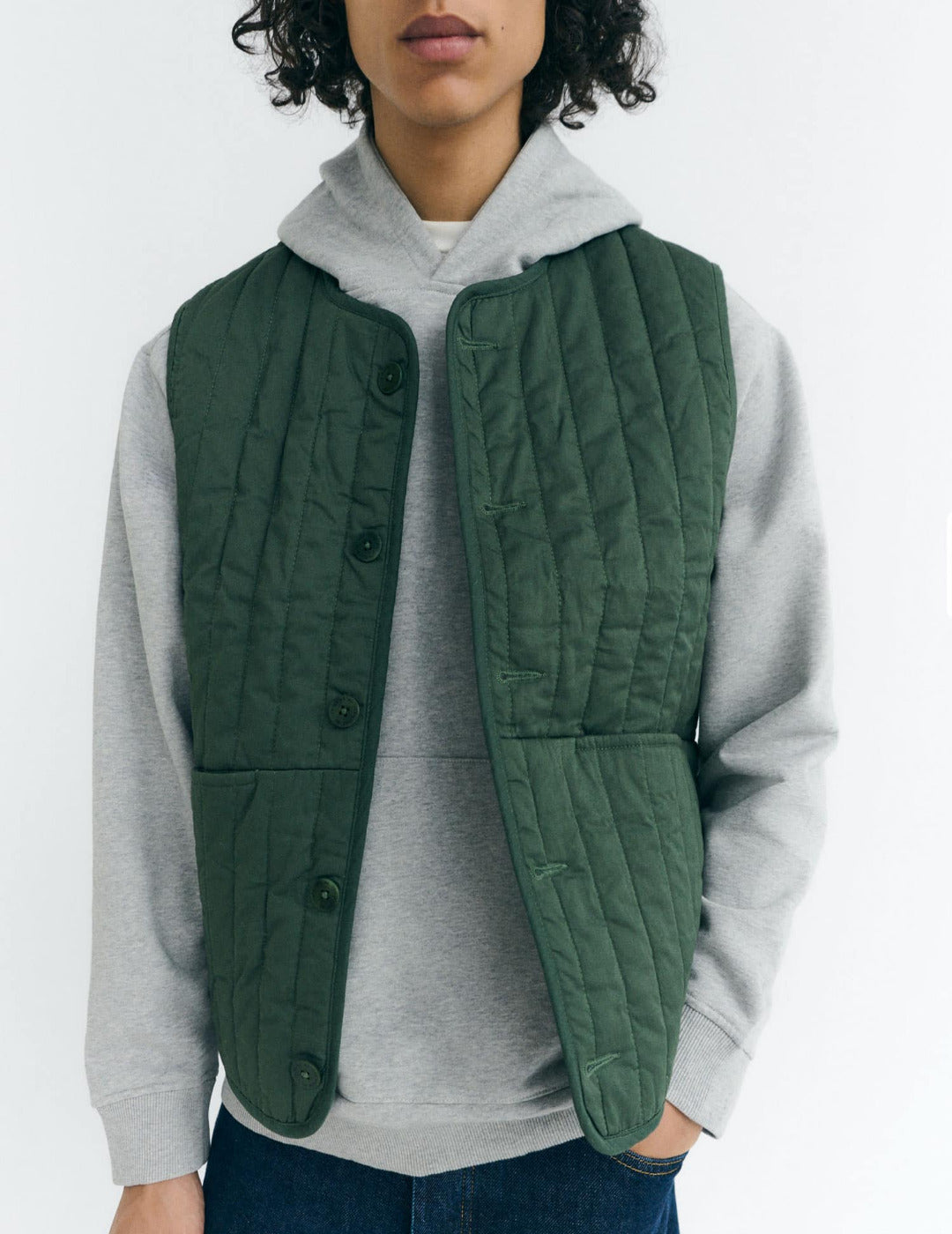 DARK EUCALIPTUS JON VEST