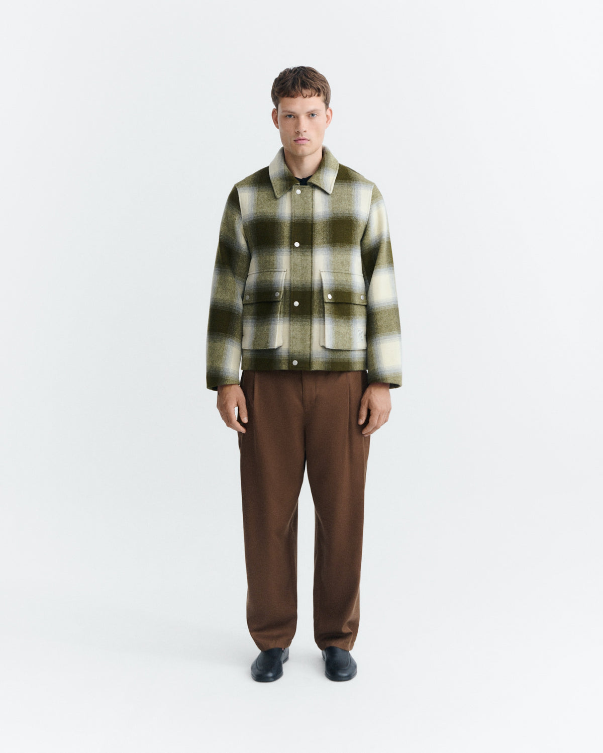 Green Checks Callum Jacket