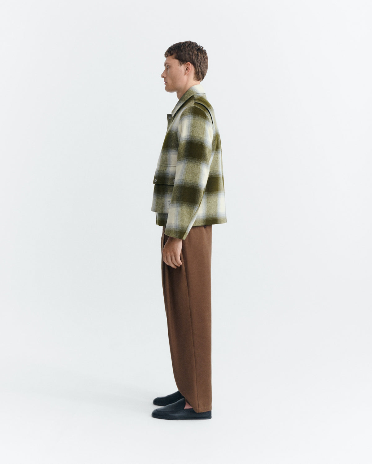 Green Checks Callum Jacket