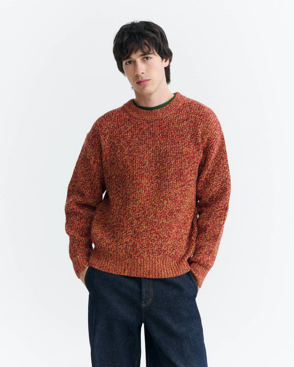 BROWN SANTOS KNITTED SWEATER