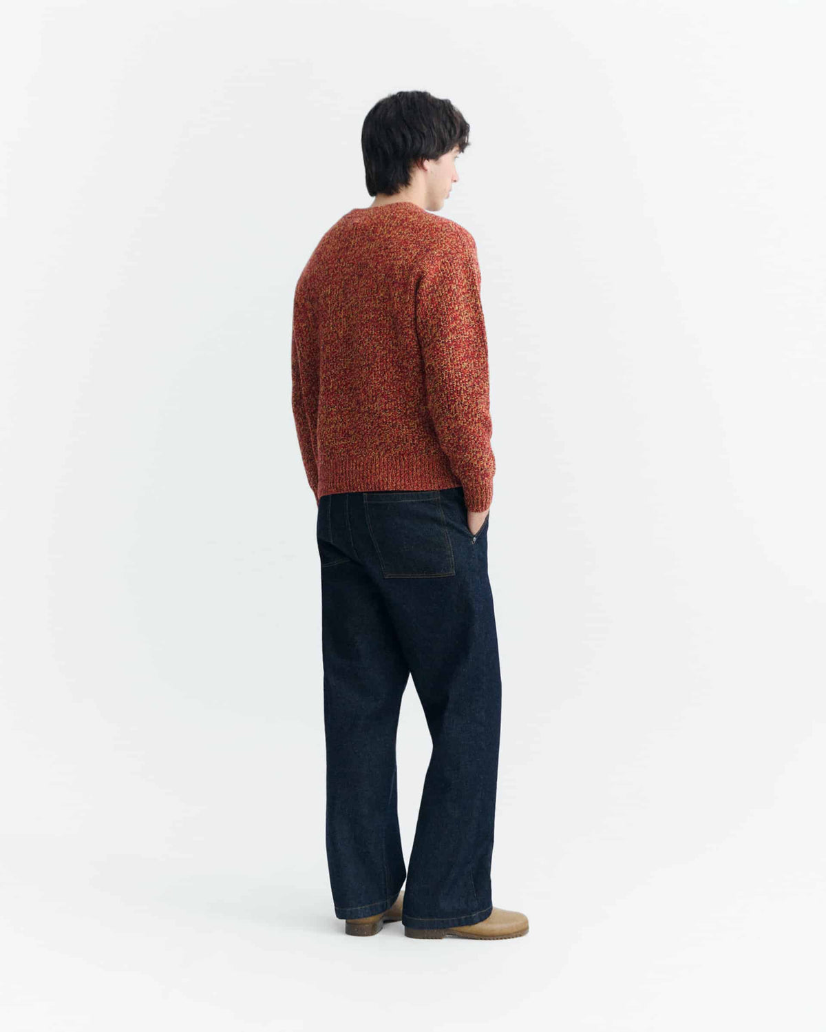 BROWN SANTOS KNITTED SWEATER