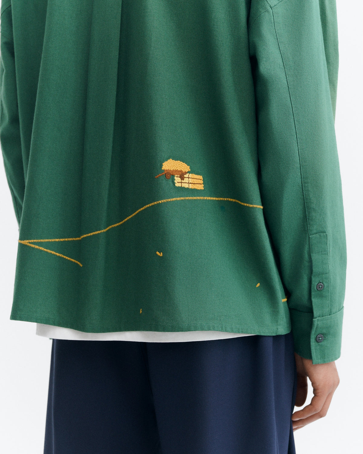 Dark Green Jim Shirt