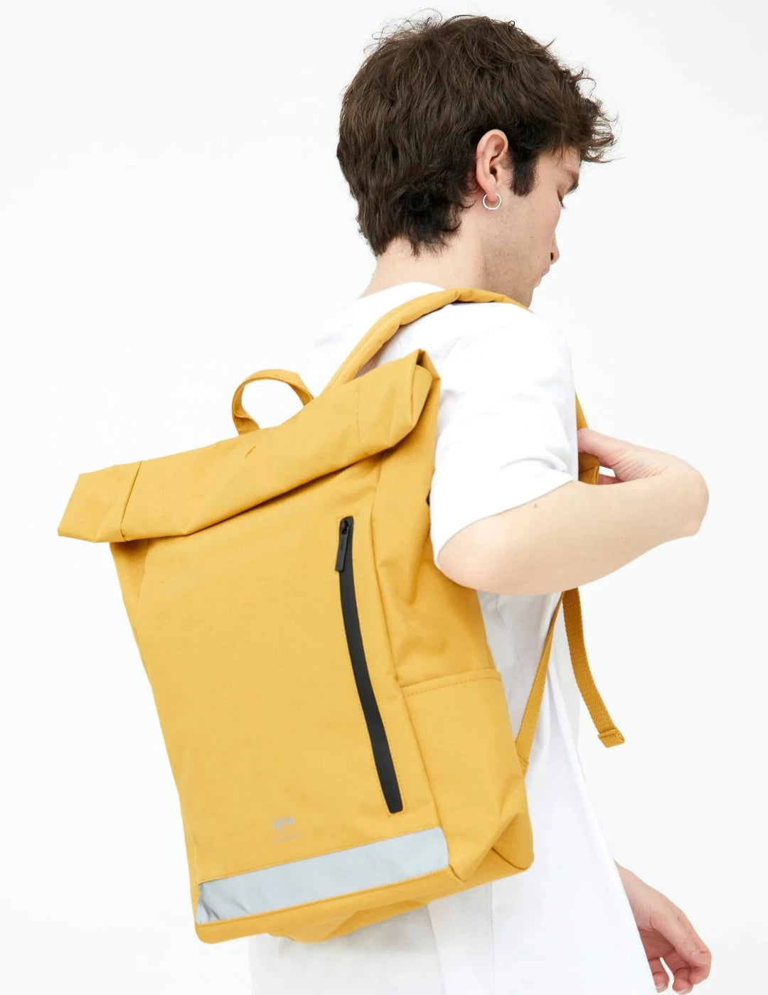 ROLL REFLECTIVE BACKPACK MUSTARD