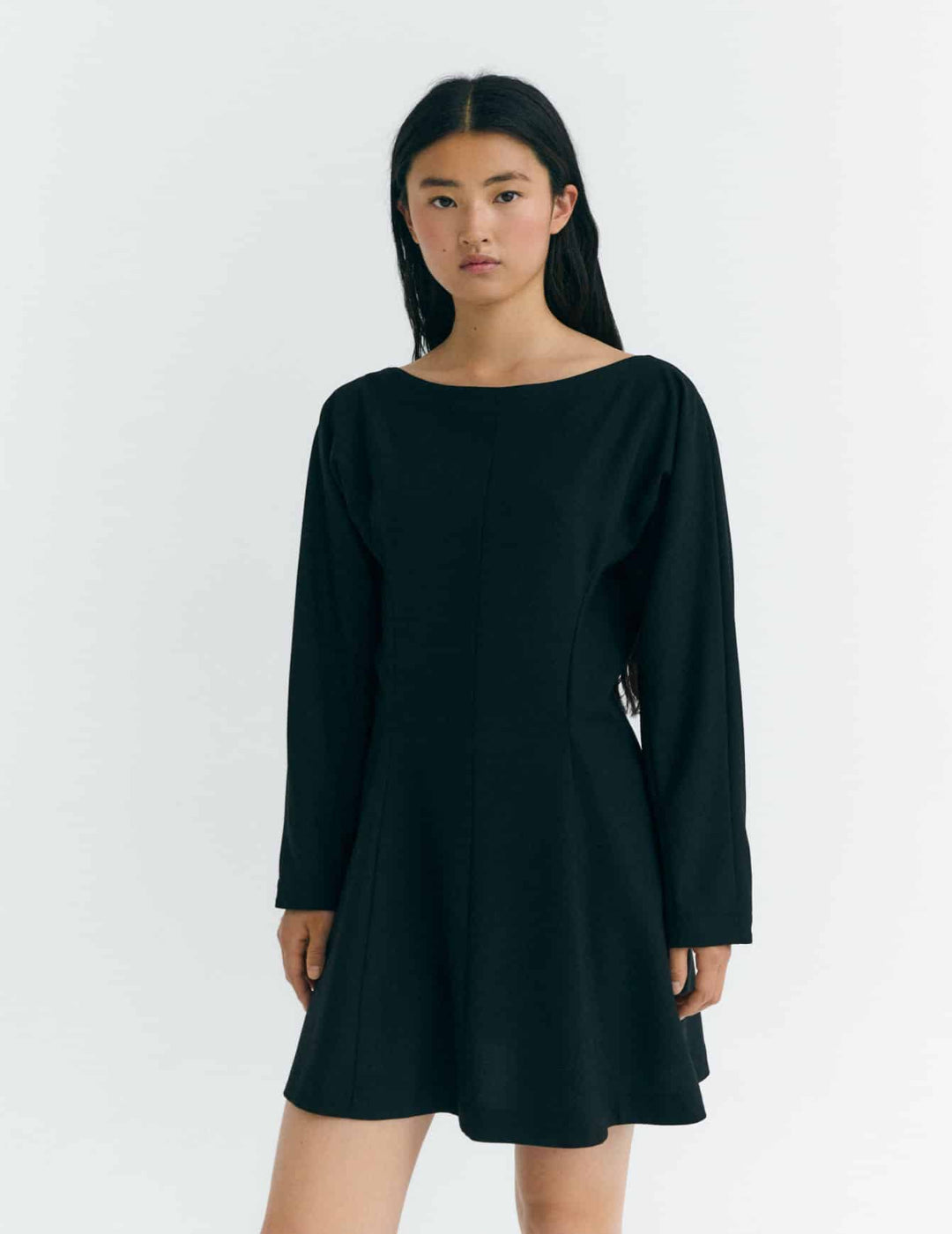 BLACK ADRIANNE DRESS