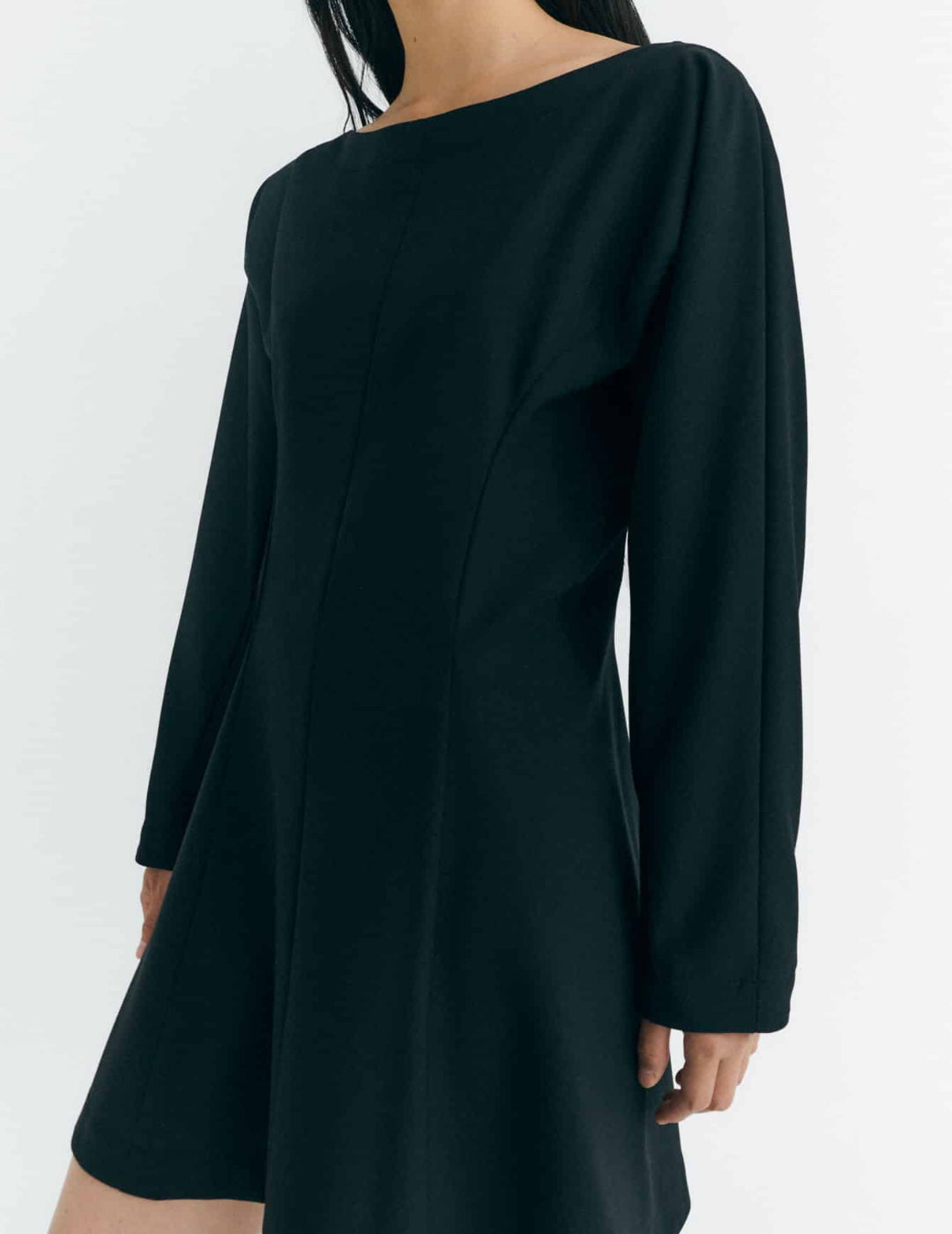 BLACK ADRIANNE DRESS