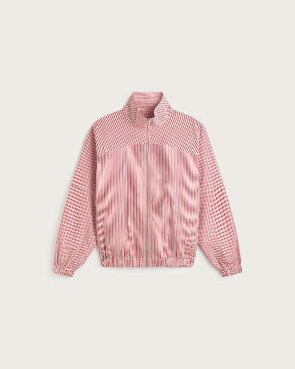 RED COLLIURE STRIPES MONICA JACKET
