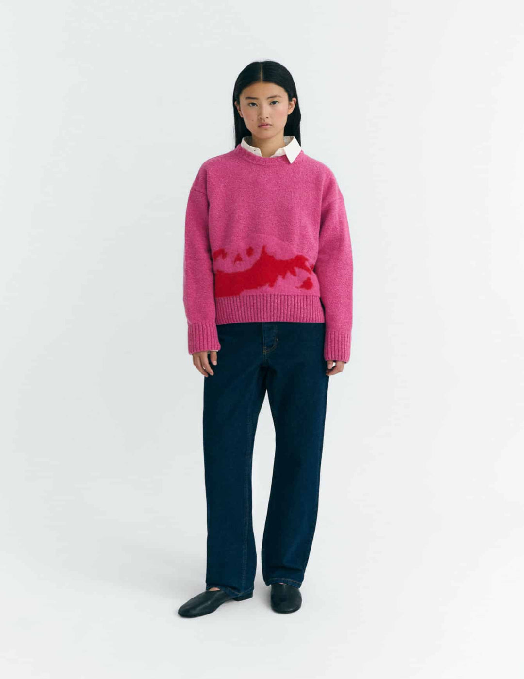 PINK PETRA KNITTED SWEATER