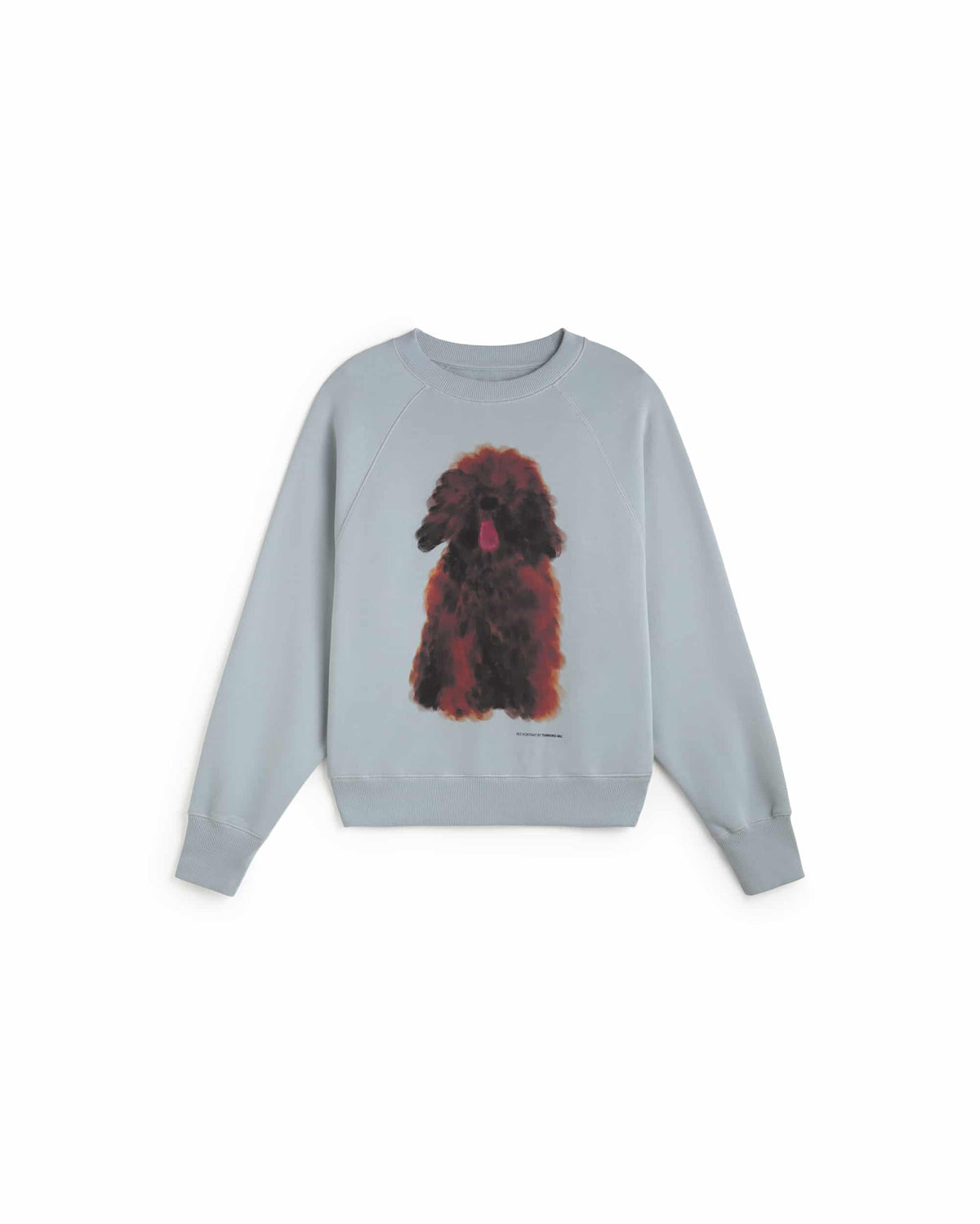Pet Portrait Blue Bonnie Sweatshirt