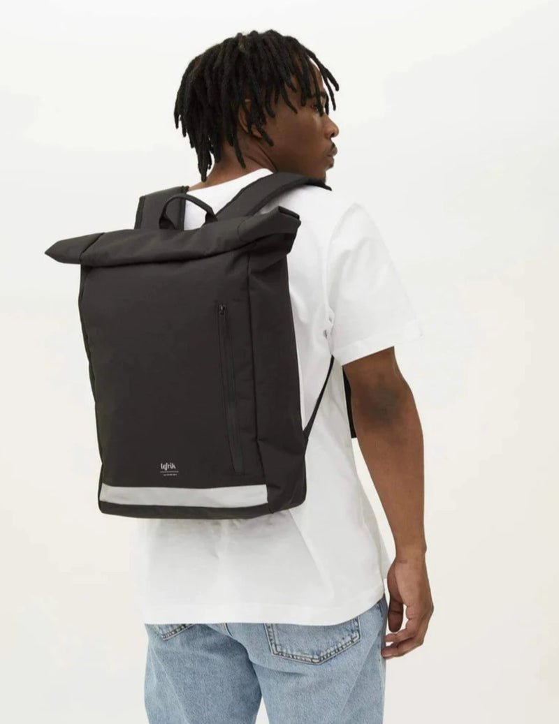 ROLL REFLECTIVE BACKPACK BLACK